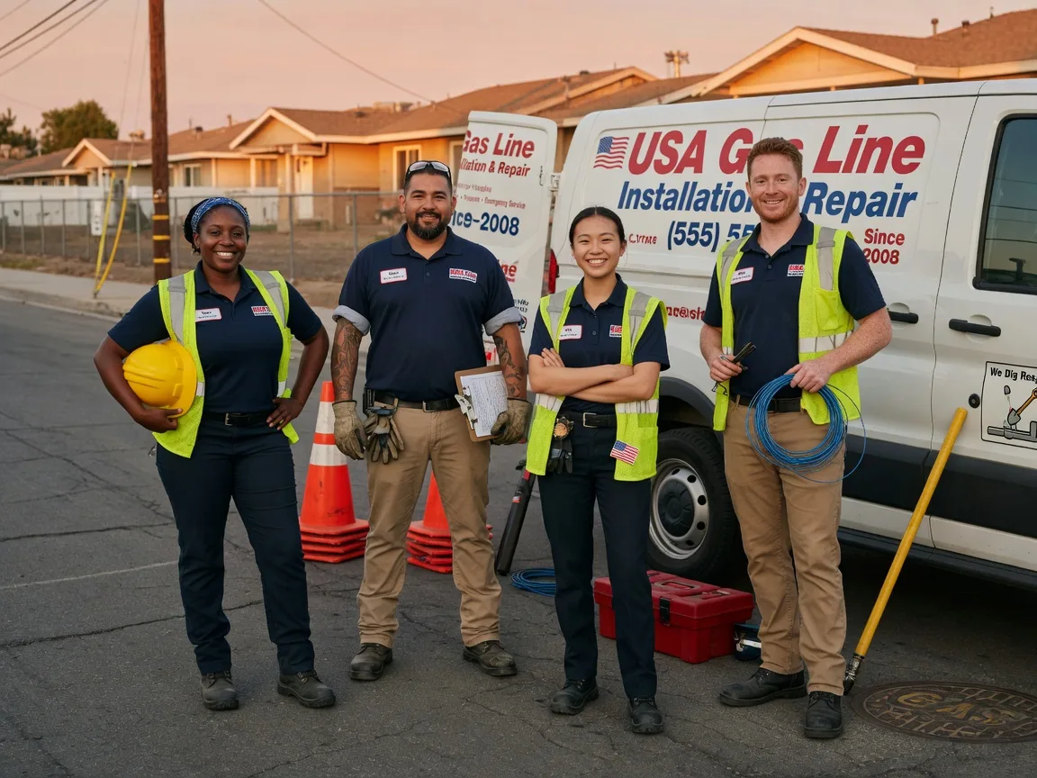Gas Line Installation company in Erie, MI